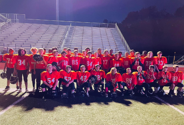  7th Grade Football Finishes UNDEFEATED